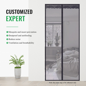 <span class=keywords><strong>Cortinas</strong></span> Magnéticas <span class=keywords><strong>para</strong></span> puerta <span class=keywords><strong>con</strong></span> cierre de malla, mosquitera manos libres, pantalla magnética <span class=keywords><strong>para</strong></span> puerta - Product Image 4