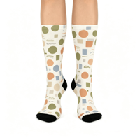 Chaussettes de sport antidérapantes en coton de haute qualité pour hommes et femmes, idéales pour le football, le cyclisme, le Pilates, avec grip personnalisé