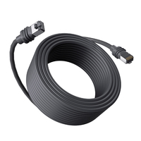 Câble satellite rectangulaire haute performance de remplacement Starlink V3 Gen3, étanche, gaine Ethernet TPE, cuivre pur, garantie 12 mois