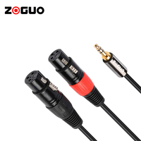 Câble audio XLR mâle-femelle en promotion, 3M/5M/10M/15M, avec gaine en PVC et blindage tressé pour TV et ordinateur portable - En stock