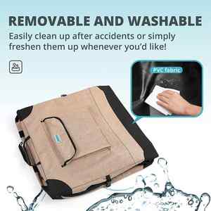 4 pintu portabel lipat pembawa hewan peliharaan anjing peti lembut bingkai baja kuat perjalanan kandang anjing kucing dapat dilipat - Product Image 5