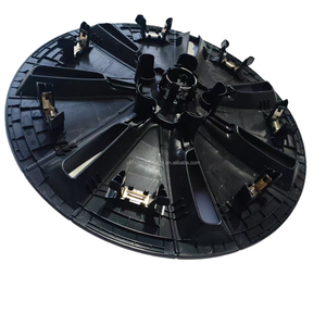 Pièces de couverture d'automobile Enjoliveur de moyeu de roue de 18 pouces 1344231-00-C pour Tesla Refresh 3