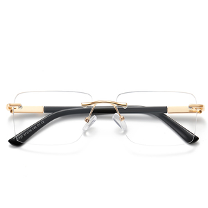 MS 91727 Newest Square Frame Anti-Blue Light <strong>Glasses</strong> Transparent PC Frame Fashion Luxury Eyeglasses Photochromic Photogray Woman - Product Image 4