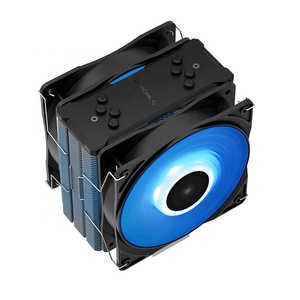ชุดระบายความร้อนด้วยอากาศ DeepCool Magic Ice 400 Double EDGE พร้อมพัดลมคู่ขนาด 120 มม. เหมาะสำหรับโปรเซสเซอร์ Intel และ AMD ขายดี 4 ฮีทไปป์ - Product Image 2