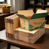 Cajas de Cartón Corrugado para Envíos, Resistentes y Reciclables, con Logotipo Personalizado Impreso