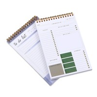 Cuaderno de Diario de Espiral con Hojas en Blanco, Tapa Dura, Acabado Brillante y Laminado, de Alta Calidad y Gran Venta