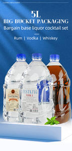 Fournisseur d'usine en gros FASTKING <span class=keywords><strong>Vodka</strong></span> de qualité A 40% - Boisson distillée de haute qualité <span class=keywords><strong>5L</strong></span> avec service d'échantillons, alcool de maïs - Product Image 3