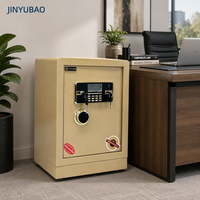 Caja Fuerte Digital Electrónica JYB de 60 cm, Caja de Seguridad de Acero Resistente con Teclado y Doble Llave para Hogar y Oficina