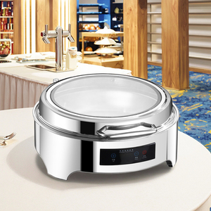 Elettrico in Acciaio Inox Hotel Ristorante Buffet Display Temperatura di Controllo Apparecchiature per la ristorazione per locali da pranzo - Product Image 5