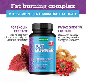 Marque privée Compléments alimentaires en fibres Capsules pour brûleurs de graisse Complément pour produits de beauté Coupe-faim et booster d'énergie - Product Image 3