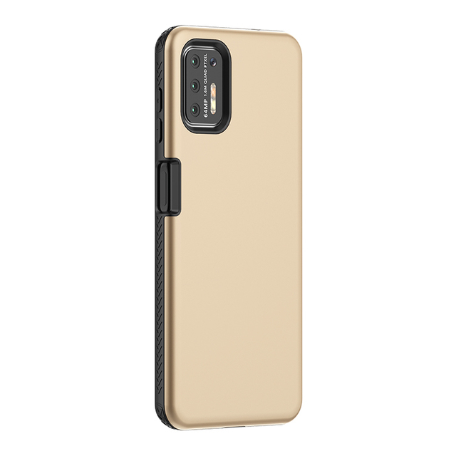Leather Paint 2 in 1 Matte Frost Phone case for Micromax in 1b 2020 Back Cover