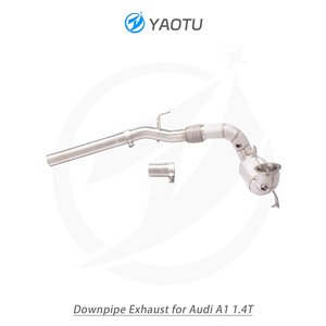Vente flash YT : Downpipe à écoulement libre pour <span class=keywords><strong>Audi</strong></span> <span class=keywords><strong>A1</strong></span> 1.4T avec bouclier thermique, accessoires de voiture - Product Image 6