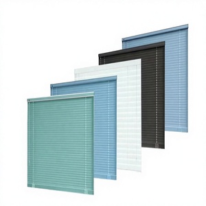 Persianas Horizontales Modernas, Filtrantes de Luz, Bloqueadoras de Rayos UV, Diseño Minimalista de Plástico, Colores Blanco, Azul, Negro y Verde - Product Image 2