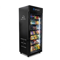 Distributeur automatique de boissons gazeuses commercial intelligent avec lecteur de cartes et distributeur combiné intelligent IA