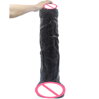 Dildo Monstruoso Gigante Masivo de 26" Totales 22.8" Insertables, el Pene Más Ancho y Grueso, Verga Extrema XXXL