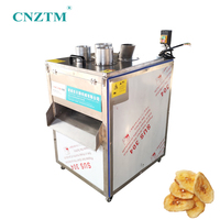 Ce Gecertificeerd 300 ~ 500Kg/Uur Commerciële Elektrische Fruitsnijmachine Aardappelweegbree Chips Sinaasappel Citroen-Ui Snijmachine