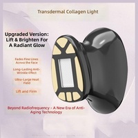 Appareil de beauté portable à micro-courant et photons pour le rajeunissement et le lifting de la peau, avec collagène transdermique infrarouge proche pour le visage
