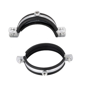 Dễ dàng lockheavy nhiệm vụ ánh sáng Ống kẹp với cao su chia vòng ống móc áo có thể điều chỉnh Bracket kẹp tường trần núi - Product Image 5