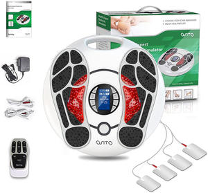 Masajeador eléctrico de pulso muscular para piernas, máquina de masaje de pies con función de calefacción, vibrador, precio - Product Image 1