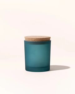 ขวดแก้วใส่เทียนเปล่าแบบขุ่น สีเขียว ขาว แดง ขนาด 10 ออนซ์ พร้อมกล่องของขวัญ รับผลิตแบบ OEM ขายส่ง พร้อมติดฉลากตามสั่ง - Product Image 4