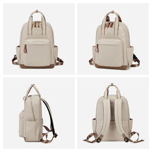 Moda saco pack senhoras grande capacidade viagem luz notebook preppy casual impermeável 15.6 polegada laptop mulheres mochila - Product Image 5