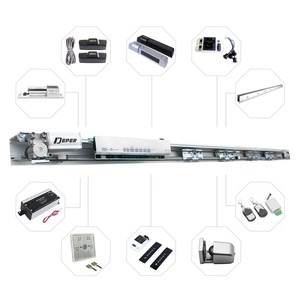 D5 Thiết Kế Châu Âu 65W DC Brushless Motor Hệ Thống Cửa Trượt Tự Động - Product Image 5