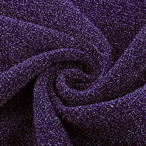 Kim loại lấp lánh long lanh vải dệt kim 70% Polyester 30% lurex spandex vải Nhà cung cấp - Product Image 6