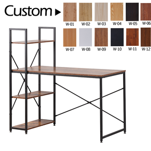 Bàn làm việc hiện đại, giá rẻ, có thể điều chỉnh độ cao, màu trắng, dành cho laptop, bàn làm việc tại nhà, bàn máy tính văn phòng - Product Image 2