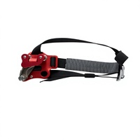 MingPin Factory Direct MP-JS-002 Ascenseur de pied en aluminium 7075, 150 kg, avec boucle de connexion rapide et pince à corde antidérapante, pour escalade et sauvetage