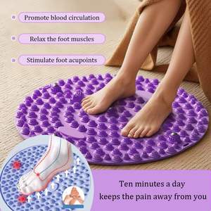 Kaymaz Ayak Akupresür Masaj Matı - Evde Egzersiz Sonrası Derin Doku Rahatlama Pedi - Product Image 2