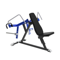 Appareil de musculation professionnel incliné pour exercices de pectoraux à charge libre, en acier de haute qualité, pour salle de sport, en vente