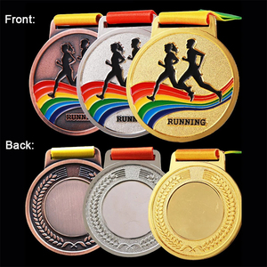 2026 medaglie dei campioni del <span class=keywords><strong>mondo</strong></span> di calcio Custom metallo decorazioni per la casa artigianato tecnica di fusione souvenir dei fan che corrono collezione di medaglie - Product Image 4