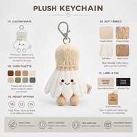 Porte-clés personnalisé en peluche en forme de volant de badminton, boîte surprise, breloque de sac en peluche douce pour mascotte de marque sportive, cadeau promotionnel, faible MOQ, OEM