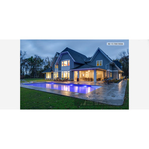 Villa préfabriquée HEGE HG-V17061908A, structure en acier léger, style artisanal, solution de projet complète - Product Image 2