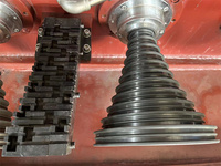 Machine à tréfiler le cuivre à deux fils DT24-2 avec 24 matrices et recuiteur, entrée 1,0 mm, sortie 0,08-0,35 mm