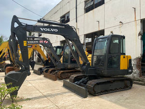 Mini-excavatrice Volvo EC60D d'occasion, 6 tonnes, hydraulique, chenilles, moteur, PLC, boîte de vitesses, pompe - Product Image 2