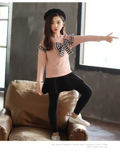 Ensembles de vêtements pour enfants : T-shirts pour enfants et robes longues pour filles, fabriqués en Turquie par des fabricants de vêtements à Shenzhen - Product Image 4