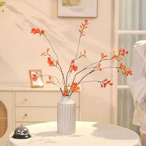 ใบเมเปิ้ลประดิษฐ์ 90 ซม. ดอกไม้ผ้าไหม กิ่งตกแต่ง สำหรับตกแต่งบ้านสไตล์วบิซาบิ - Product Image 2