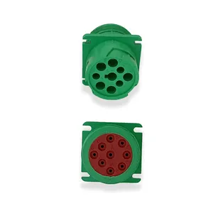 Deutsch J1939 9 Pin Female Male Green Deutsch Waterproof Automotive Wire Electric Connector