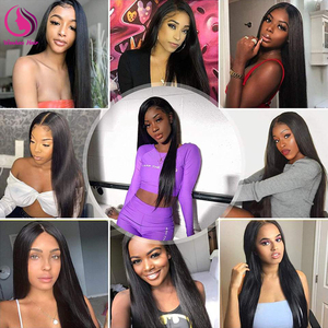 วิกผมดิบของชาวเปรูวิกลูกไม้สวิสสำหรับผู้หญิงผิวดำวิก<span class=keywords><strong>ผม</strong></span>แท้ติดหนังกำพร้าด้านหน้าแบบ100% - Product Image 5