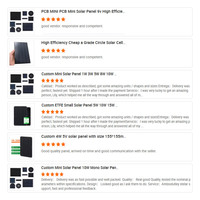 Panneau solaire Sunpower haute efficacité 25 %, 5 V 0,5 W 1 W, module PV SMT ETFE pour capteur IoT sans fil et collecteur de données industrielles