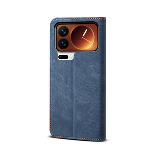 Đối với Xiaomi 17/17 Promax/15/14 Pro jeans phong cách lật Trường hợp với khe cắm thẻ, thẻ tín dụng trường hợp đối với Redmi 14R/14C - Product Image 6