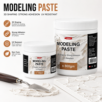Pâte à modeler acrylique 150g, pâte à sculpter 3D pour peinture à l'huile, toile et art mural, matériel artistique et fournitures d'artisanat