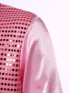 Chemise de danse pour hommes, vêtements de danse latine et jazz, costumes de scène, hauts pour la pole dance, fêtes à thème, défilés de mode, cérémonies, festivals - Product Image 4