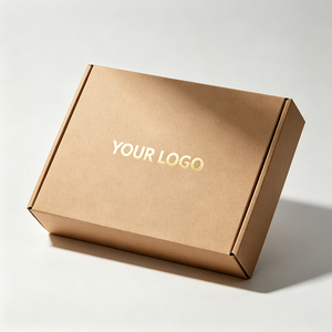 Embalagem de Sacola de Presente Ecológica de Luxo, Caixas de Envio Personalizadas, Caixa de Envio Corrugada para Marcas de Joias - Product Image 5