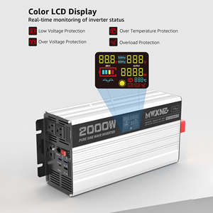 <span class=keywords><strong>Convertisseur</strong></span> de courant DC 12V vers AC 110V 220V <span class=keywords><strong>1000W</strong></span> 2000W 3000W Onduleur à onde sinusoïdale pure pour usage domestique - Product Image 3