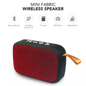 ลำโพงไร้สายรุ่นใหม่ G2 พกพาสะดวก ผลิตจากพลาสติก ABS เป็นมิตรต่อสิ่งแวดล้อม เสียงสเตอริโอขนาดเล็ก เหมาะสำหรับห้องครัว/ห้องนั่งเล่น - Product Image 3