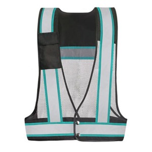 เสื้อกั๊กนิรภัยนัวอัน ดีดีผ้าตาข่ายสะท้อนแสง ระบายอากาศได้ดี สำหรับผู้ขับขี่โดยเฉพาะ ชุดทำงานกลางแจ้ง ปั่นจักรยาน เสื้อผ้าที่มองเห็นได้ชัดเจน - Product Image 2