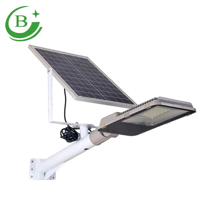 Lampadaire solaire SMD5730 60W à haute luminosité en aluminium moulé sous pression à vente directe du fabricant