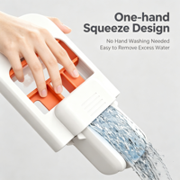 Serpillère mini mains libres portable, serpillère de nettoyage compacte multifonctionnelle pour comptoir de cuisine, bureau, vente en gros